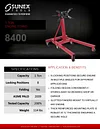 Sunex 8400 1-Ton, Folding Engine Stand