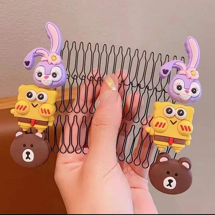Cute Hair Comb Does Not Hurt Hair Broken Hair Clip Children Hair Clip