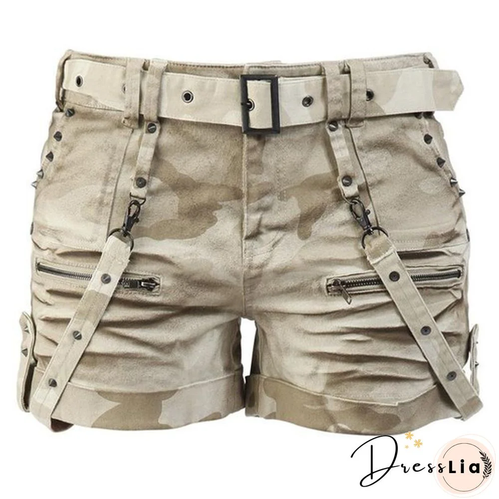 Womens Casual Printed Shorts