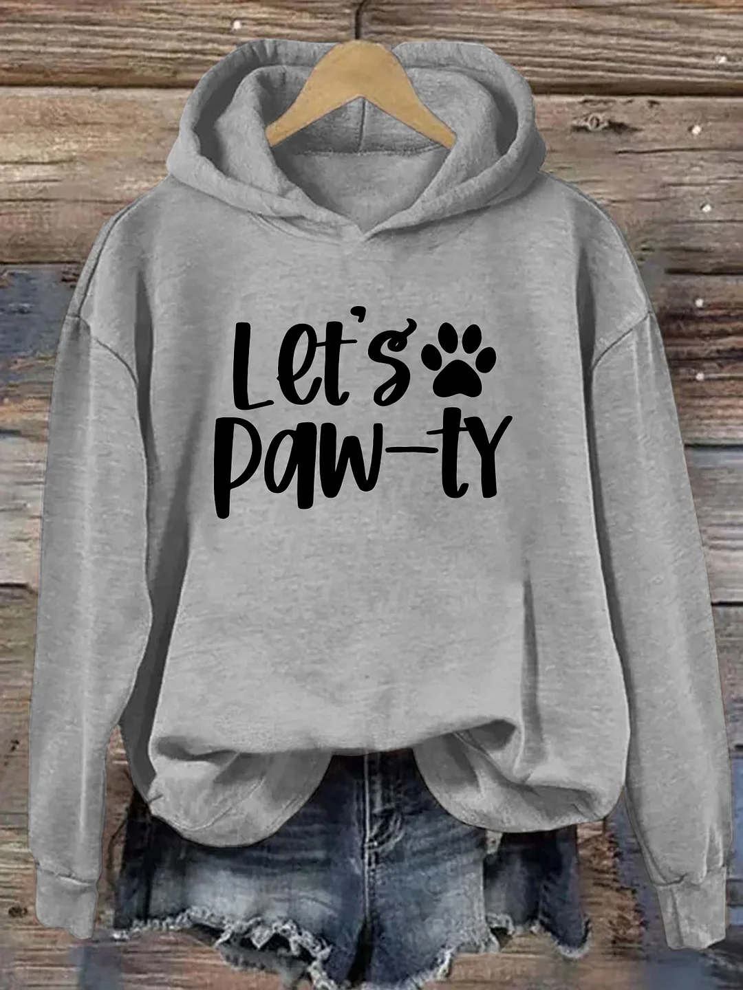 Let's Paw-ty Hoodie