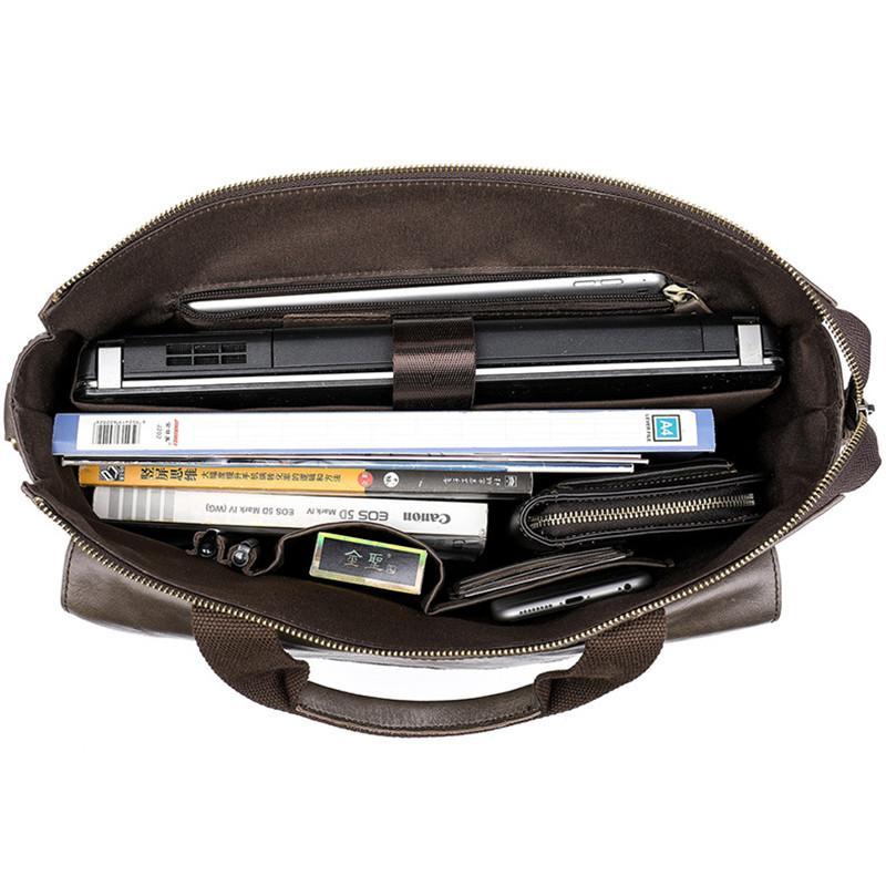 Mens Large Capacity Classic Business Travel Breifcase