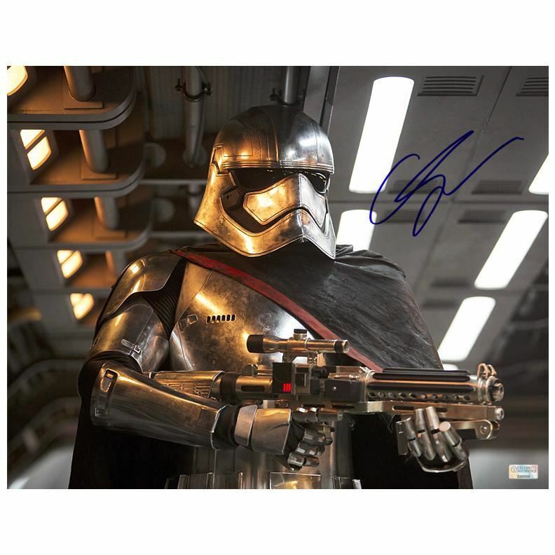 Gwendoline Christie Autographed Star Wars Force Awakens Phasma 11×14 Photo Poster painting
