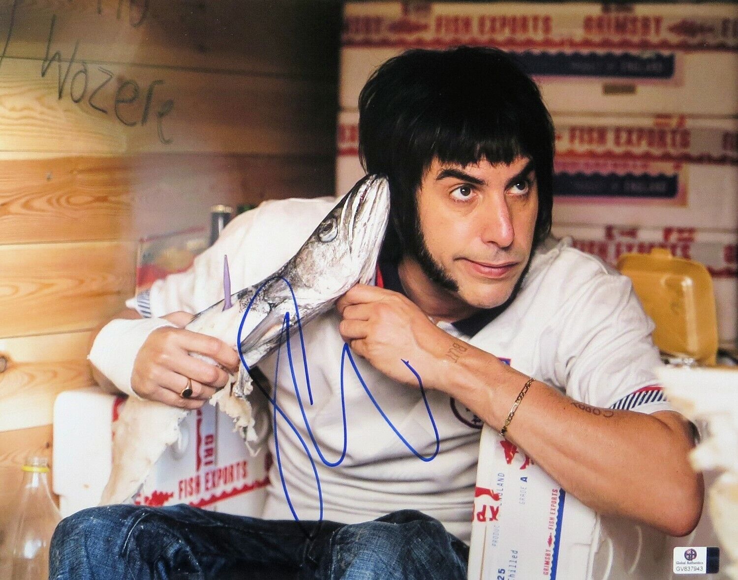 Sacha Baron Cohen Signed Autographed 11X14 Photo Poster painting The Brothers Grimsby GV837943