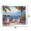Scenery By The Sea  | Full Round Diamond Painting Kits