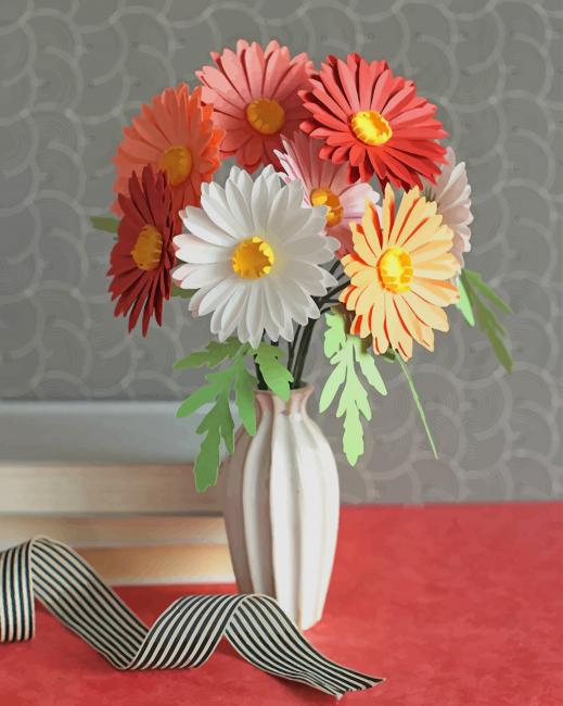 

Daisies Bouquet – Paint By Numbers - 40*50CM, 501 Original