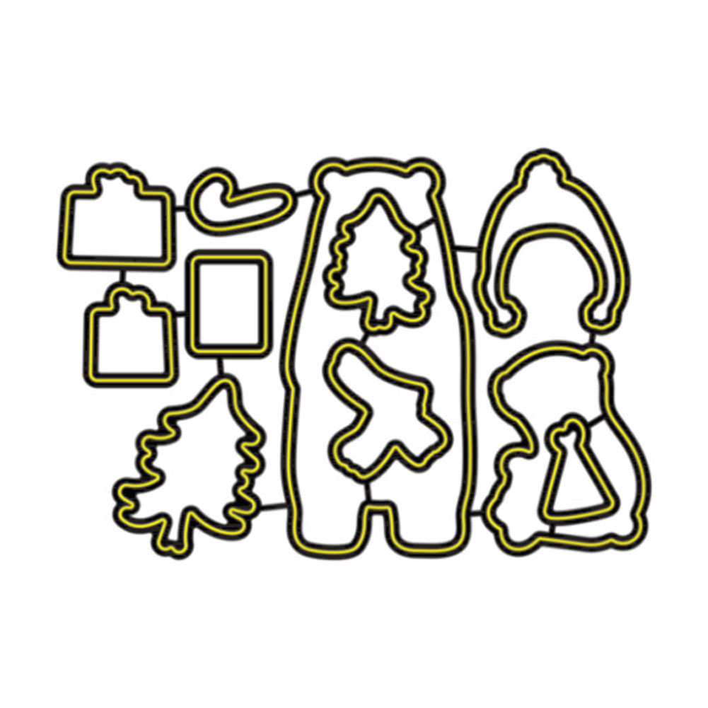 

Color Bear - Paper Craft Cutting Dies, 501 Original