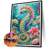 (US Only)Seahorse - Diamond Painting - Partial Special Shaped Drill (Canvas|30*40cm)