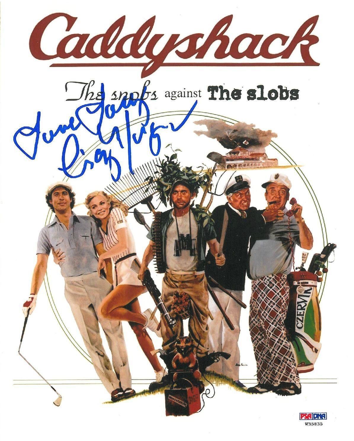 Cindy Morgan Signed Caddyshack Authentic Autographed 8x10 Photo Poster painting PSA/DNA #W35835