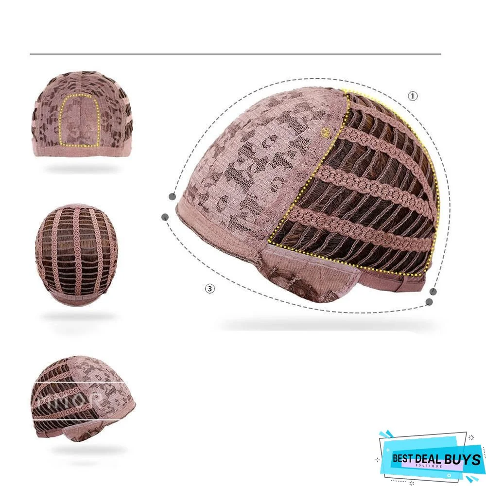 Air Bangs Long Curly Hair High Temperature Silk European Wig Female Full Headgear