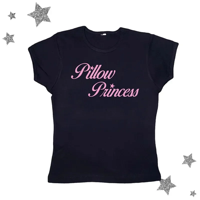 Toloer Pillow Princess Short Sleeve Tee-Outfit Ideas