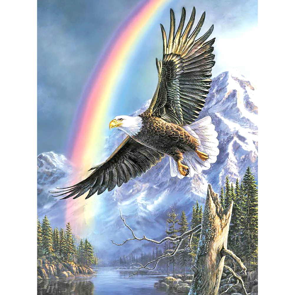 

Eagle - Round/Square Drill Diamond Painting 40*50cm, Round diamond 40*50cm, 501 Original