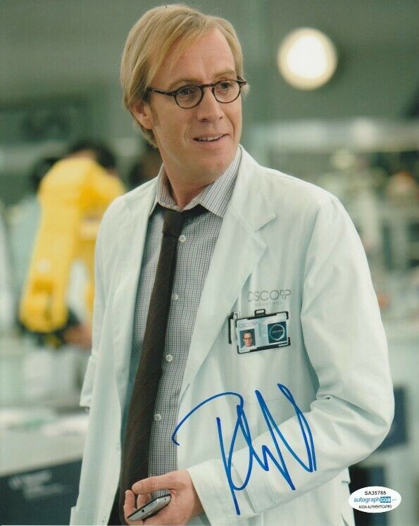 RHYS IFANS SIGNED AMAZING SPIDERMAN DR CONNORS 8x10 Photo Poster painting! ACOA COA EXACT PROOF!
