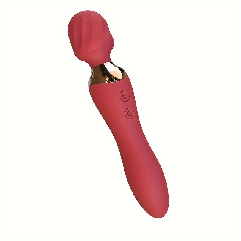 10-Frequency AV Stick Clitoral Stimulator Vibrator with 360° Rotating Head