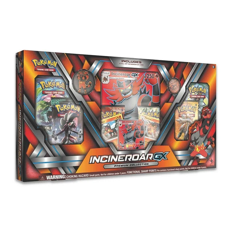 Pokémon TCG: Incineroar-GX Premium Collection