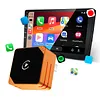 2 in 1 Wireless CarPlay Adapter Plug & Play for Apple iOS 10+Android 11+ Version