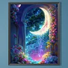 Fantasy Moon - Round AB Drills Diamond Painting(55*45cm)