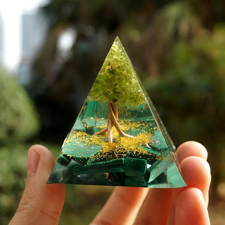 Tree Of Life Sacred Love Forest Orgone Pyramid