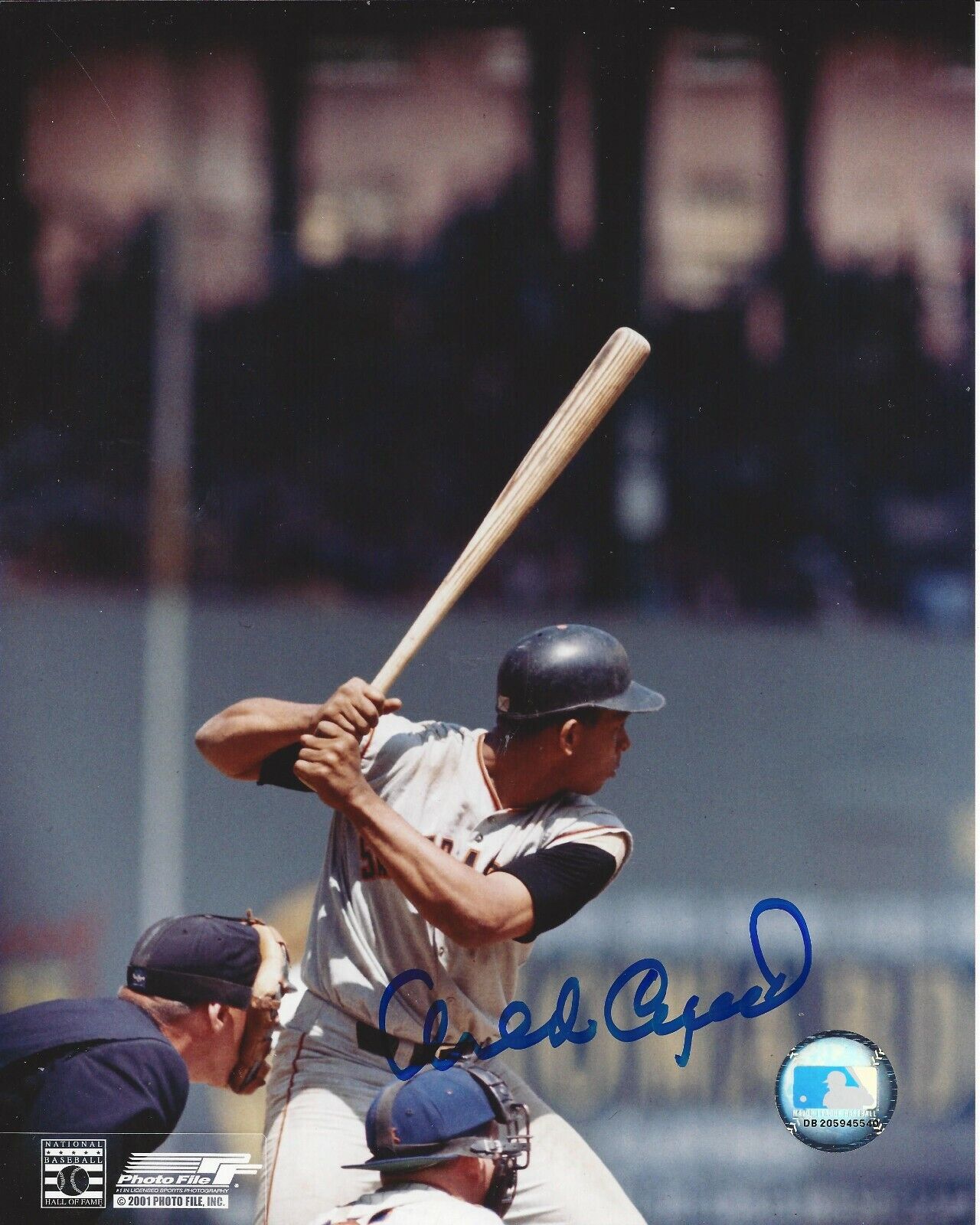 Orlando Cepeda Autographed 8x10 San Francisco Giants In Person #1