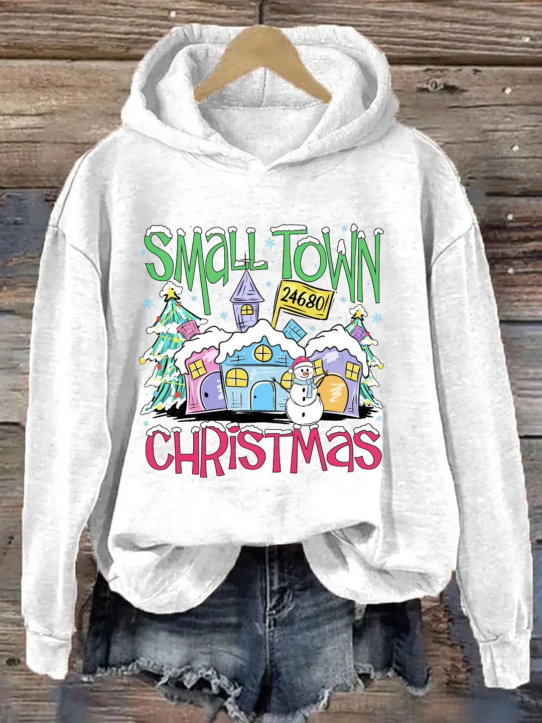 Small Town Christmas Hoodie