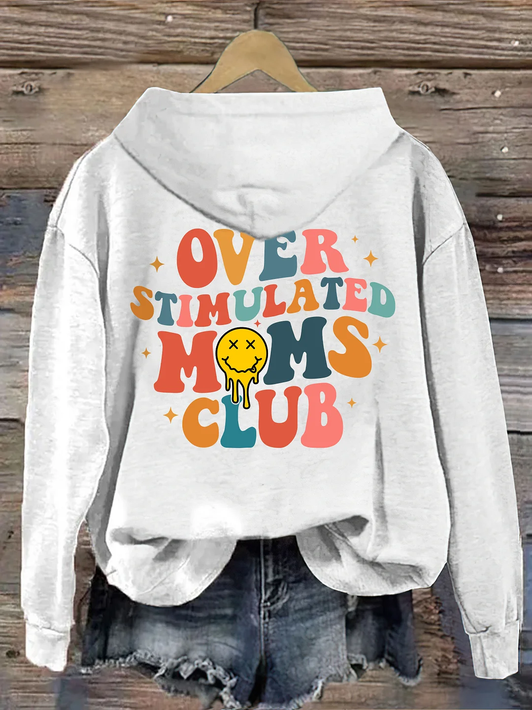Overstimulated Moms Club Hoodie