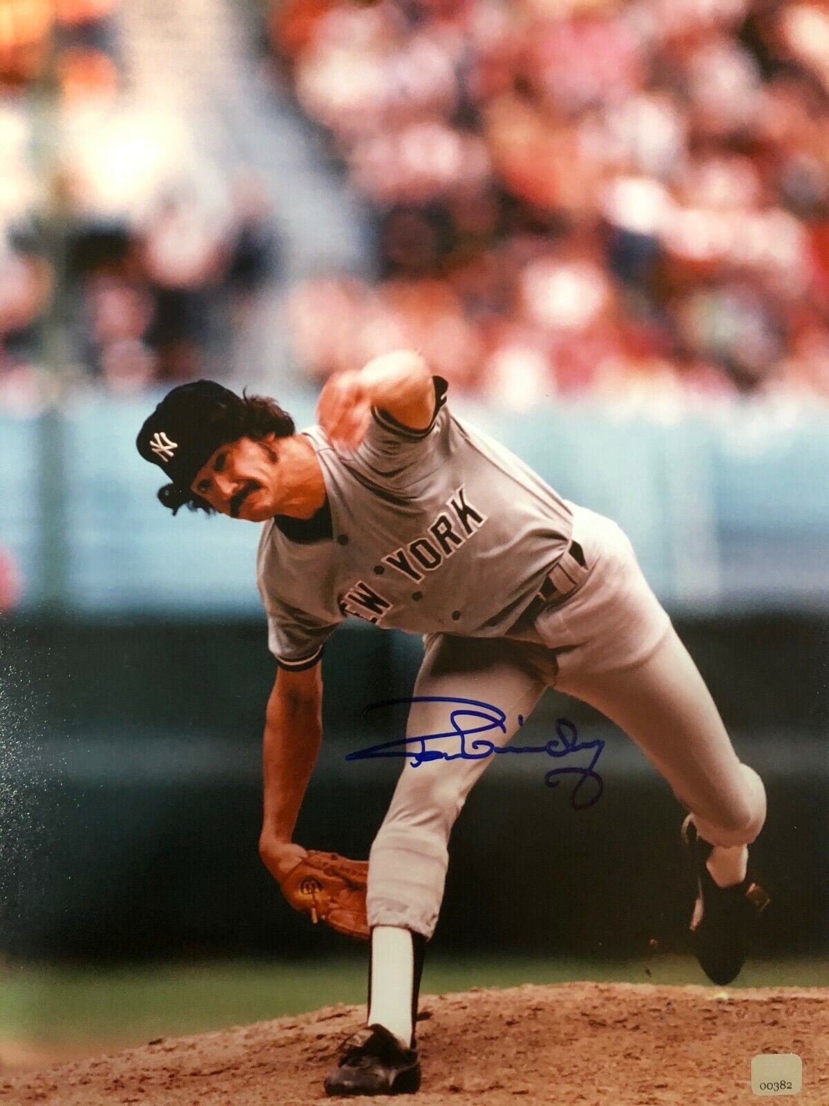 Autographed Ron Guidry New York Yankees 11x14 Photo Poster painting with COA