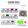Diamond Tissue Organizer Exquisite Craftsmanship for Bathroom Bedroom Decor (Hummingbirds and butterflies)