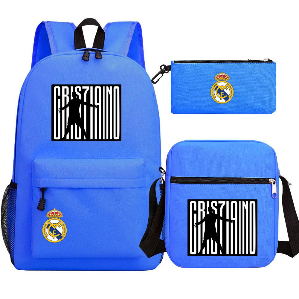 Mayoulove Cristiano Ronaldo Backpack Lightweight Design for School and Outdoor Activities-Mayoulove