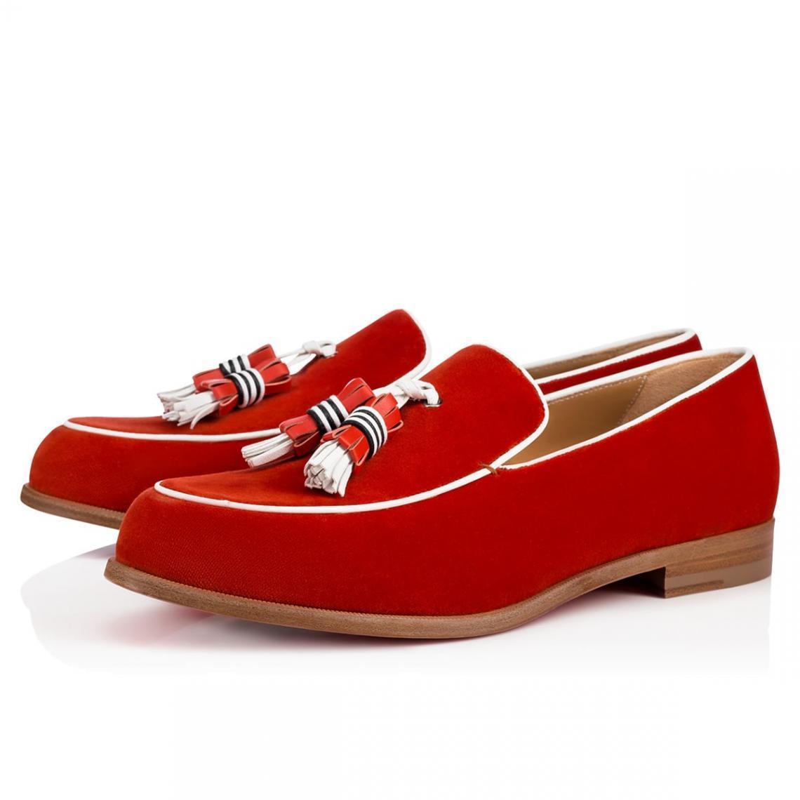 replica red bottom loafers