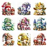 (Multi Style)[Multi-Style]Vegetable Gnome-Full Embroidery 3 Strands 11CT Stamped Cross Stitch-45*45CM