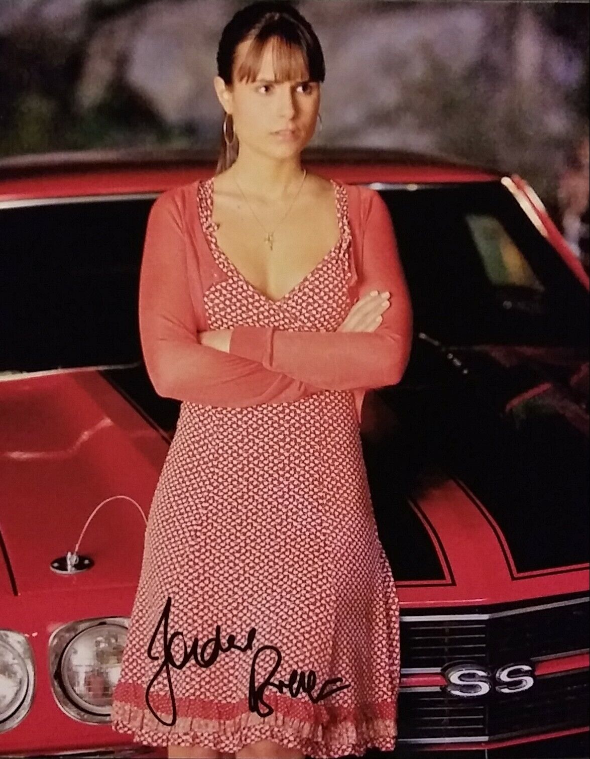 Jordana Brewster signed 8x10