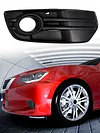 Fog Lamp Chrome Grill Fog Lamp Chrome Cover for Audi Q5 2009-2012 (Left)