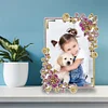 DIY Special Shape Diamond Painting Creative Flower Art Photo Frame Kit