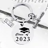 Porte-cl&eacute;s en m&eacute;tal 2023 Saison de dipl&ocirc;me Cadeau