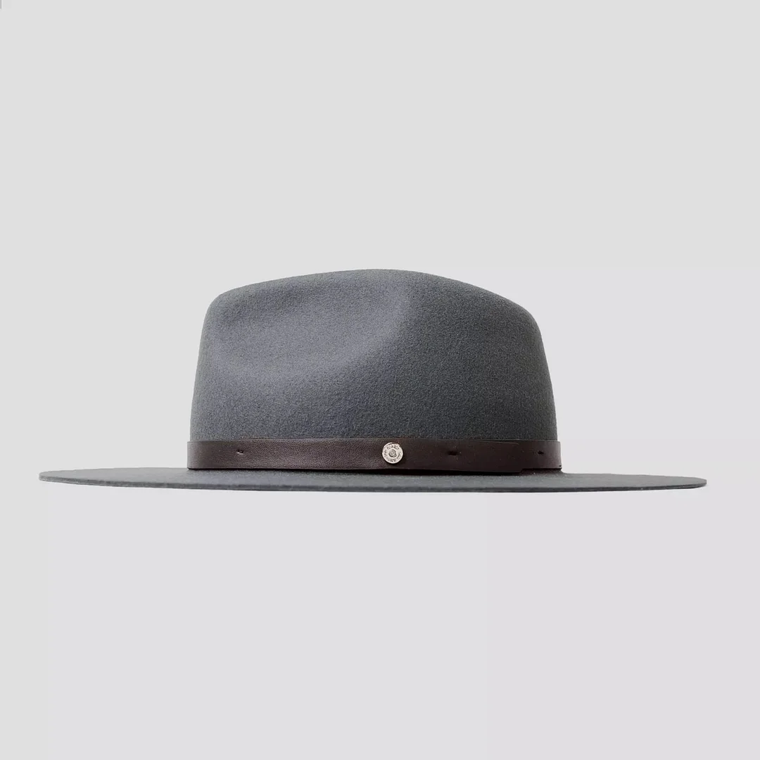 Griffin Fedora&ndash;Dark Grey[Fast shipping and box packing]