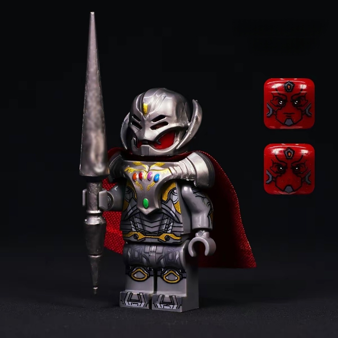 Marvel Vision & Scarlet Witch Minifigures 4-Pack - Superhero Collectible Building Toys