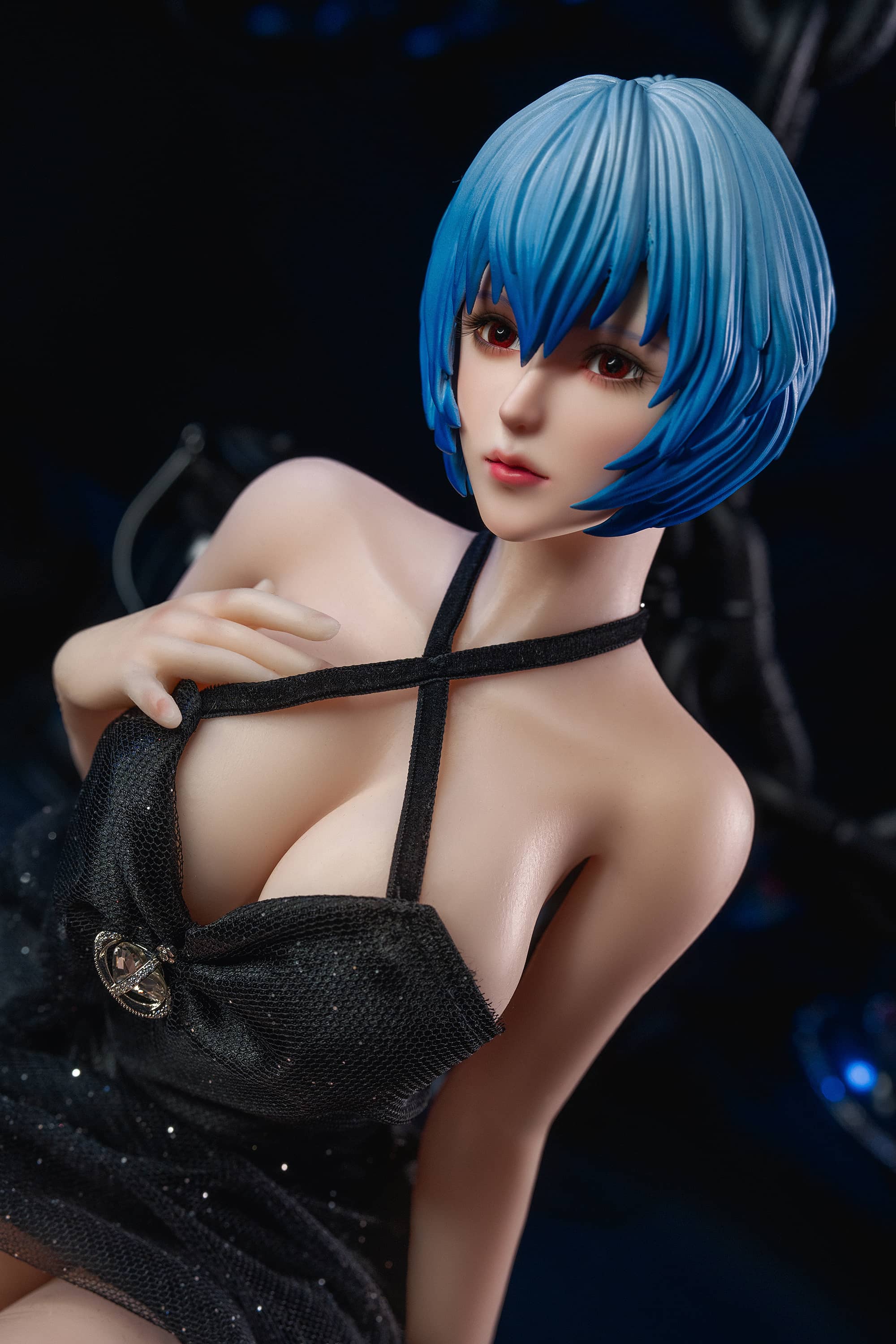 Loribear Sex Doll Full Silicone 62cm - Rei Ayanami - Neon Genesis Evangelion loribear Littlelovedoll