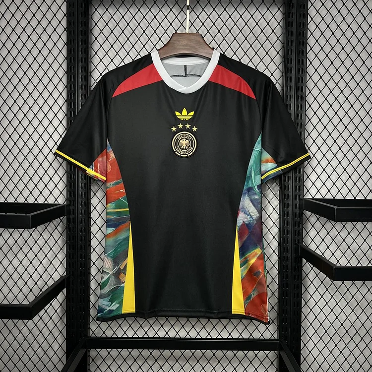 Deutschland Retro Sondertrikot EM 2024 - Schwarz 