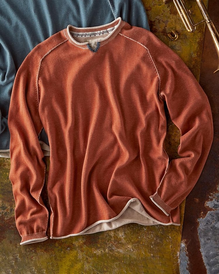 Casual knitted bottoming shirt