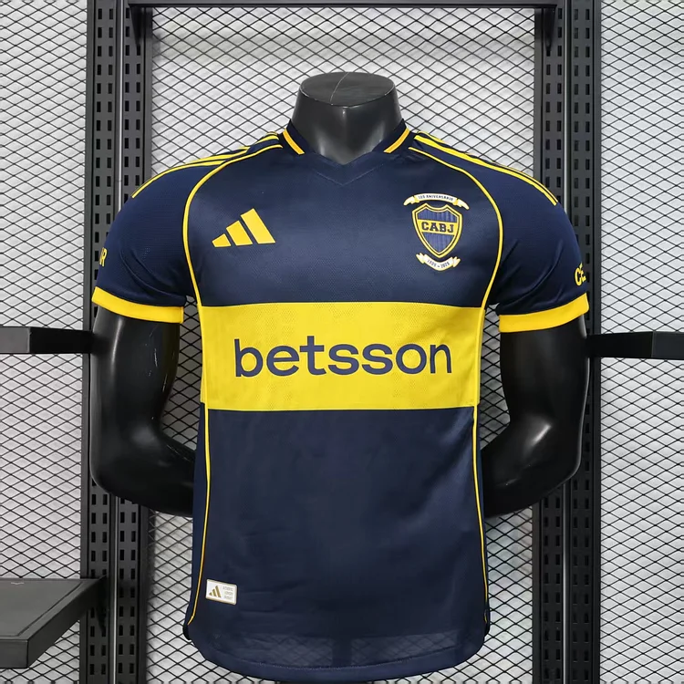 2025-26 Boca Home Jersey - Player Edition