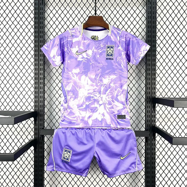 Kids South Korea 2026 World Cup Away Jersey 1:1 Thai Quality