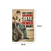 Garage - Car License - 30*15cm
