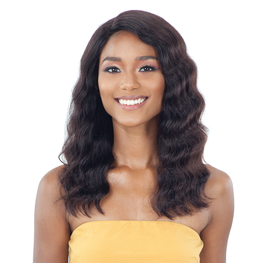 Shake-N-Go Naked 100% Human Hair Lace Front Wig - Lennie