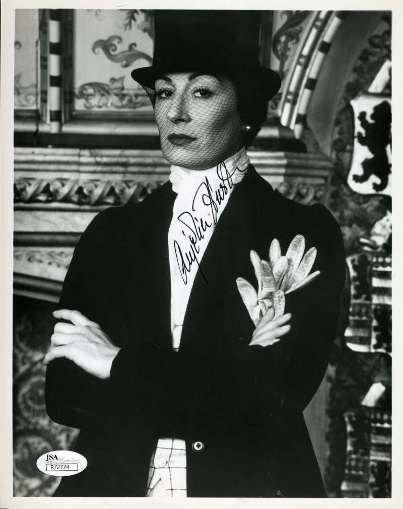 Angelica Huston Jsa Coa Hand Signed 8x10 Photo Poster painting Authenticated Autograph