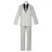 [Wetrose] In Stock Kento Nanami Cosplay Costume White Working Officer Suit Jujutsu Kaisen Wig Full Set