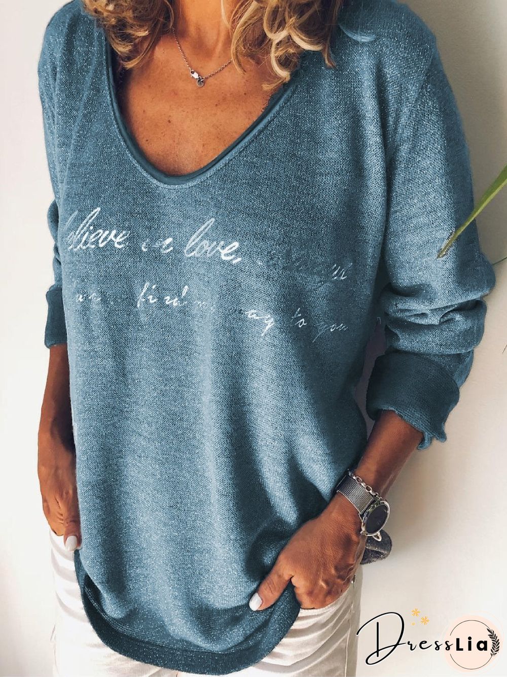 Grey Cotton Printed Casual Shirts & Tops