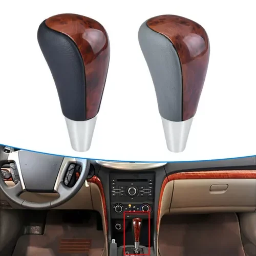 Dronehint PU Leather Car Gear Shift Rod Head Shifter Lever Knob For Toyota Corolla Lexus  (For: Acura) Parts