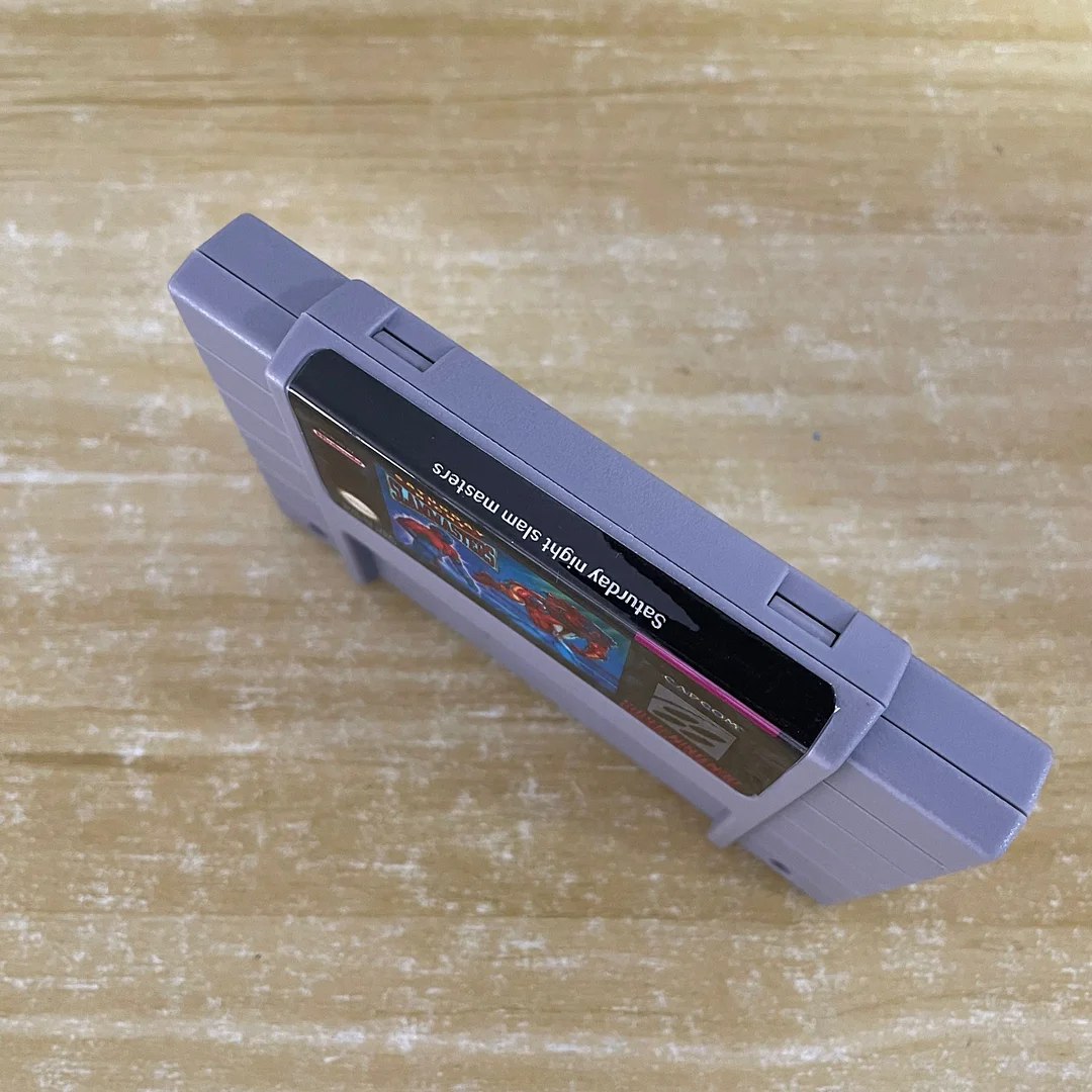 Saturday night slam masters SNES For Super Nintendo Entertainment System - 16 Bit US Version Game Cartridge