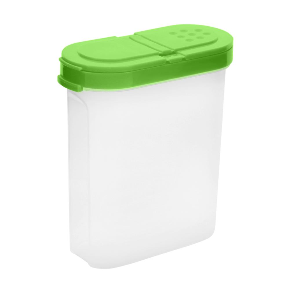 

250ml 2 Lid Moisture-proof Transparent Seasoning Box, 501 Original