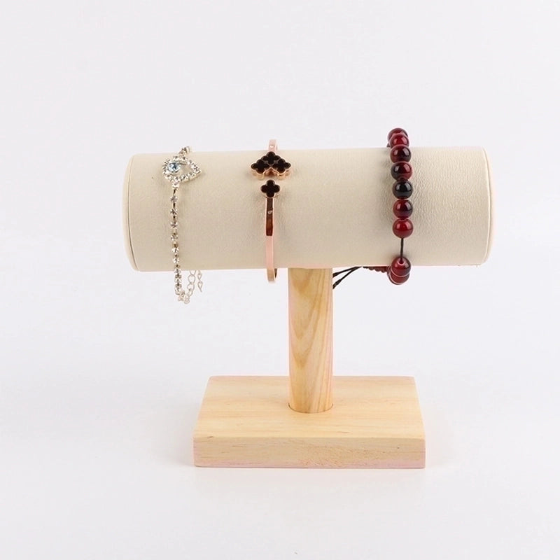 Minimalist Solid Color Solid Wood Patchwork Jewelry Rack