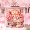 Zhiquwu Diy Cabin Dream Bottle Hand-Assembled 3D Three-Dimensional Architectural Model Table Ornaments